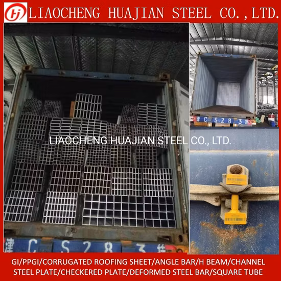 관 공장 고품질 Q235 ASTM A53 A500 S235jr Ss400 실 뜨거운 DIP 직류 전기를 통한 이음새가 없는 용접된 온화한 강관